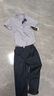 罗蒙男童演出服套装男孩生日花童幼儿园礼服毕业服 藏青色 160 实拍图