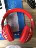 JZEPHF 适用魔音beats录音师2二代3三代studio2.0魔声耳机海绵套皮套耳罩配件蓝牙保护套头戴式耳机套 红色 实拍图