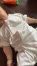 贝瑞加（Babyprints）婴儿连体衣宝宝满月服纯棉薄款衣服四季哈衣爬服2件装 粉66 实拍图