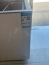 美菱（MeiLing）冰柜300升卧式顶开门家用商用减霜冷藏大冷冻大容量冷柜冰箱一级能效断电保温保鲜速冻补贴电冰柜 纯白 300L 实拍图