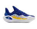 安德玛（UNDERARMOUR）库里CURRY 11男女情侣运动篮球鞋3027416 蓝黄色100 3026615-100 43 实拍图