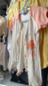 舒贝怡2件装婴儿衣服夏季薄款新生儿连体衣短袖哈衣儿童爬服粉色66CM 实拍图