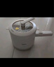美的（Midea）电煮锅 小电锅 宿舍小锅 学生宿舍泡面电火锅 电蒸锅多功能辅食锅XZE2017 1.6L配蒸笼【国家补贴】 实拍图
