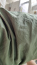 无印良品（MUJI）女式 水洗 平纹 短裤女夏 裤子 休闲短裤 多巴胺纯棉全棉BEC27A3S 卡其色 L 165/70A 实拍图