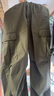 MUJI男式 水洗轻便 工装裤 男士长裤子休闲裤男装 25年春季 AE0Z0A5S 卡其绿 L (175/88A) 实拍图