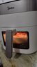 美的（Midea）空气炸锅不用翻面 智能触控透明可视 家用实用大容量6.5L 炸烤箱一体机 三档风速金属腔体 KZC6517 实拍图