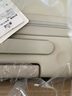 卡拉羊芝士箱防刮纯PC行李箱20英寸可登机女拉杆箱男旅行箱8109燕麦灰 实拍图