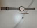 coobos金属不锈钢网表带防水米兰尼斯超薄表链细编织男女手表带钢带表带 【银色】双按扣 16【MM】#接口宽度 实拍图
