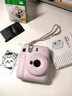 富士（FUJIFILM）拍立得mini12 mini11/7/9升级款 相纸一次成像相机拍照生日送礼物 Mini12 浅樱粉（现货） 官方标配 实拍图