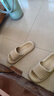 三利拖鞋女夏室内家居浴室洗澡防滑eva不臭脚情侣凉拖男 咖色 40/41 实拍图