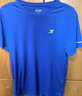 特步（XTEP）儿童童装男女童短T夏季吸湿透气速干薄款凉感百搭运动休闲短袖T恤 皇家蓝【9012】 120 cm 实拍图