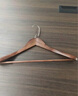 尚美德 木质衣架 男士宽肩无痕防滑实木衣挂加厚衣帽间复古色【3个装】 实拍图