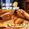 德州扒鸡正宗山东特产熟食腊味卤味烧鸡开袋即食五香精选童子鸡500g1斤 实拍图