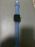 Apple/苹果 Watch Series 10 智能手表GPS款42毫米银色铝金属表壳丹宁色运动型表带M/L MX1K3CH/B 实拍图