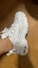斯凯奇（Skechers）女鞋厚底增高老爹鞋百搭休闲鞋耐磨透气运动鞋女 WTRG白/金 35 实拍图