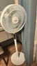 美的（Midea）【幸运草安睡风扇1S】一级能效直流变频声控电风扇家用遥控卧室静音落地扇台式桌面抗菌大风力电扇 实拍图