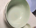 佩尔森（CERAMICS）新款酸菜鱼大盆碗双耳汤碗大号家用水煮鱼小龙虾专用碗汤盆 12英寸双耳大盆碗-奶绿色+奶油勺 1英寸双耳 实拍图
