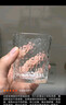 【⭐采销推荐】高颜值初雪锤纹玻璃杯日式家用水杯威士忌酒杯 初雪锤纹杯1只 实拍图