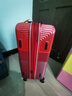 新秀丽（Samsonite）行李箱时尚可扩展硬箱旅行大容量轻盈结婚陪嫁箱子男女\GN0 红色 24英寸 |3.76kg|可扩容|有侧提手 实拍图
