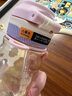 babycare儿童水杯吸管杯双饮二合一户外运动水壶上学大容量PPSU-满杯600ml 实拍图