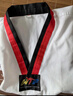 泰拳德古拉跆拳道服儿童成人训练服棉表演服品势竞技服教练服长袖道服 S码 实拍图
