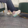 森马洞洞鞋男款夏季外穿防滑防臭踩屎感包头拖鞋户外大码运动沙滩凉鞋 米色 42 实拍图