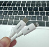 图拉斯【新款护机线】苹果充电线PD30W快充数据线type-c适用iphone16promax15 14 13手机ipad平板车载usb 热销爆款【苹果8-14专用】1.2米白丨C转L 2025新款- 实拍图