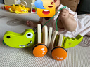 Hape(德国)宝宝拖拉牵绳学步走路玩具手拉拖拉鳄鱼生日礼物 E0348 实拍图