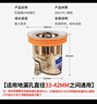 加仕高地漏防臭芯【2个装】卫生间下水道通用防虫防水防臭神器堵臭器 实拍图