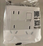 公牛（BULL）开关插座一开单控八孔带开关插座86型面板G32E431白色 实拍图