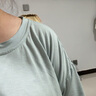 棉十三女士睡衣夏季薄款【莫代尔带胸垫】圆领短袖七分裤宽松家居服套装 实拍图