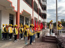 蓝之旺 志愿者马甲定制logo 工作服订制广告义工马夹男背心党员衣服定做 经典双层红色 2XL 实拍图
