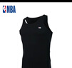 NBA背心男士夏季纯色弹力棉质内搭汗衫修身背心无袖篮球运动打底套装 晒单实拍图