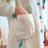 棉花会月子服夏季薄款纯棉云纱孕妇睡衣产后哺乳喂奶家居服套装 【双层纯棉云纱】夜雨笙笙 M【适合体重115斤以下】 实拍图