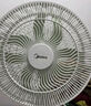美的（Midea）【超级单品】七叶轻音立式电风扇家用柔风落地扇台式桌面小型风扇大风量节能摇头宿舍电扇 SAF30AB 实拍图