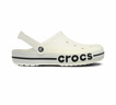 crocs卡骆驰洞洞鞋贝雅卡骆班轻便耐磨一脚蹬休闲鞋|205089 白/深蓝-126 45 (290mm) 实拍图