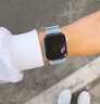 Apple/苹果 Watch Series 10 智能手表GPS款42毫米银色铝金属表壳青云色回环式运动表带MX1L3CH/B 实拍图