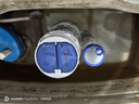 海立通用马桶水箱配件排水阀老式连体抽水出下水阀坐便器冲水阀SJ21蓝 实拍图