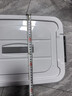 奇收收纳箱储物整理箱加厚衣物玩具大号密封车载带轮搬家塑料收纳盒 加大号透明白【适合书籍收纳等】 实拍图