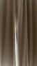 铭聚布艺（MINGJU）窗帘 全遮光窗帘成品窗帘布遮阳帘 涤塔夫奶油挂钩式2.0*2.7单片 实拍图