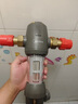 美的（Midea）前置过滤器40微米反冲洗压力表监控 QZBW20S-12T 全屋家用净水器清洗 旋风 实拍图