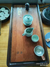 京东京造 茶盘茶托 茶托盘功夫茶具整块进口花梨木轻奢高档家用金玉满堂 实拍图