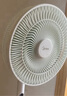美的（Midea）【品质推荐】七叶轻音柔风电风扇/家用省电落地扇/台式电扇/广角摇头节能宿舍小型风扇 SAE35CA 实拍图