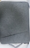 BUBM电脑包 苹果联想小新华为14英寸笔记本内胆包轻薄MacBook保护套 升级款带手提-灰色 14寸 实拍图