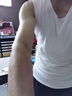 浪莎（LangSha）冰丝背心男7A级抗菌夏季男士无痕薄款休闲运动打底衫跨栏3件装 实拍图
