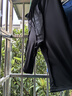 美津浓（MIZUNO）泳裤男士防尴尬大码长款5分裤专业速干抗氯游泳衣装备B1127黑XL 实拍图