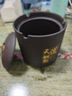 京东物流 紫砂陶瓷烟灰缸男士家用防飞灰密封茶几装饰摆件 【不带盖子】上善不带盖-1个装 实拍图