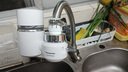 松下（Panasonic）净水器家用水龙头过滤器自来水过滤器水龙头净水器家用厨房水龙头新升级款TK-EUNJN2S 一机三芯 实拍图