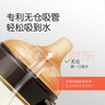 世喜学饮嘴吸管杯婴儿童吸管杯宝宝喝水学饮嘴防摔重力球水杯 鸭嘴（6-12月） 实拍图