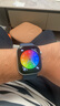 Apple/苹果 Watch Series 10 智能手表GPS款46毫米银色铝金属表壳丹宁色运动型表带M/L MX223CH/B 实拍图